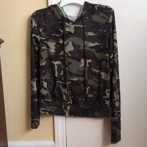 Camouflage hoodie